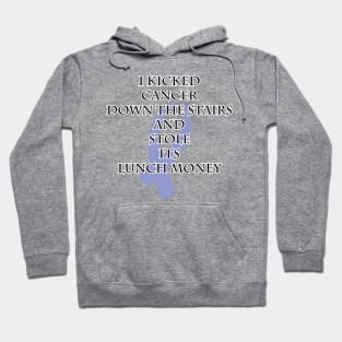 Cancer Bully (Periwinkle Ribbon) Hoodie